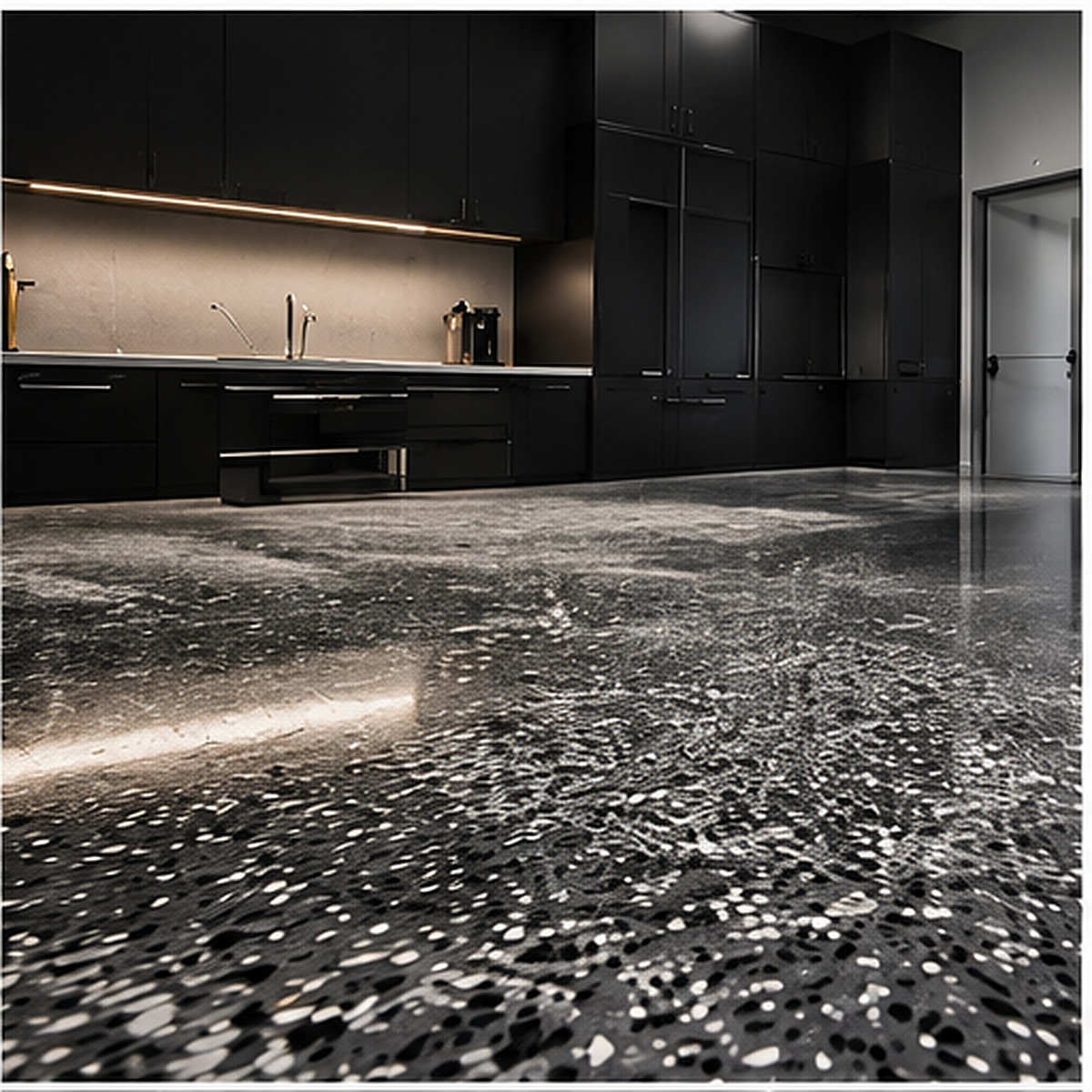 Seamless finish — surface preparation
