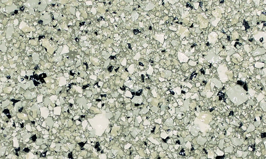 Dalmatian Stone — Dulux Avista decorative flake finish