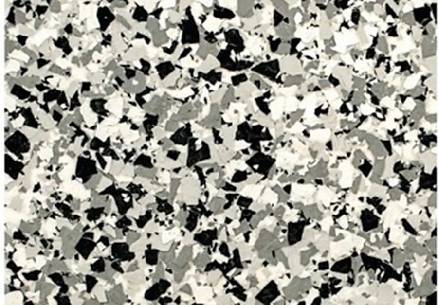 Ashy Grey — Dulux Avista decorative flake finish