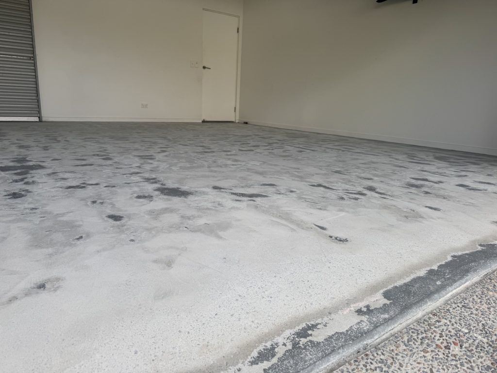 Surface Preparation — epoxy floor detail